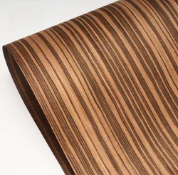 L:2.5meters Width:580mm T:0.25mm Technology Wood Ebony 796s Wood Veneer High End Fashionable Wood Veneer