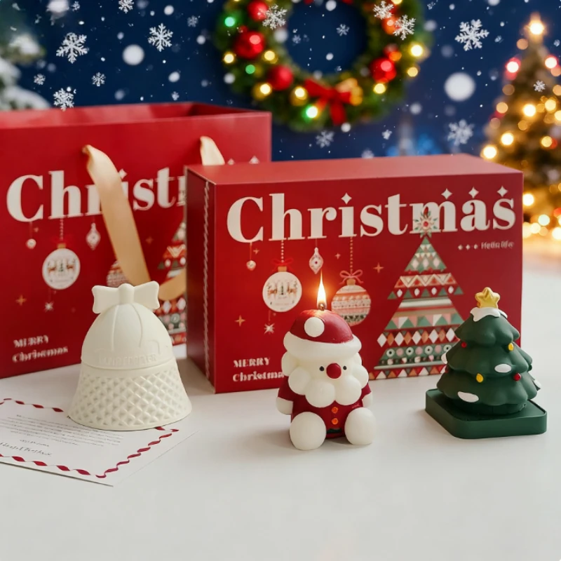 Handmade Aromatherapy Candle Set for Christmas Gift