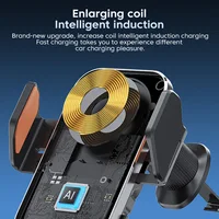 Fast Wireless Car Charger Mount Phone Holder Phone Charging Compatible for iPhone 14/13/12/11 Pro Max/XS For Xiaomi For Samsung - Image 5