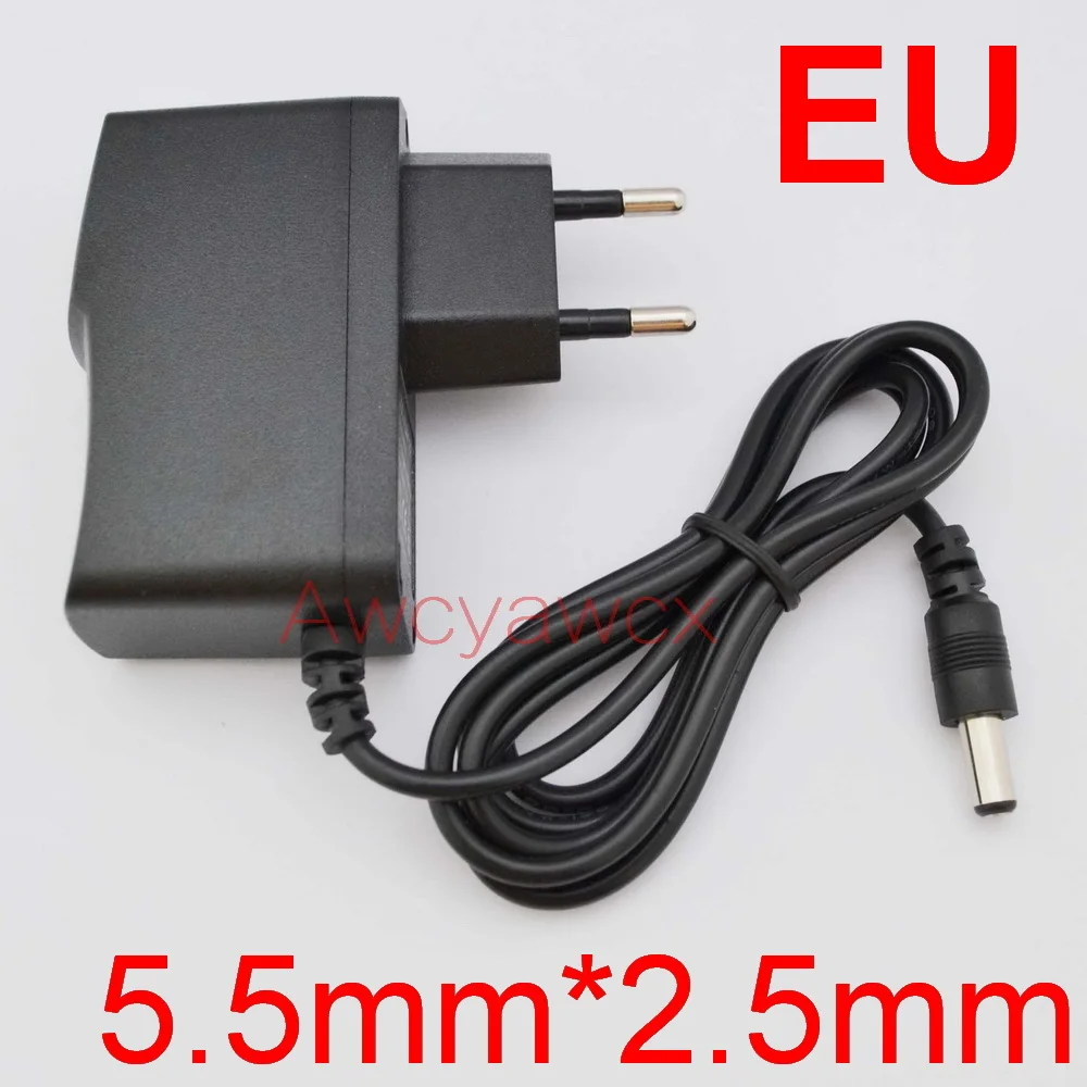 Accessory USA AC To DC Power Adapter - 9V 600mA Output, 5.5x2.1mm Plug, 100-240V Input