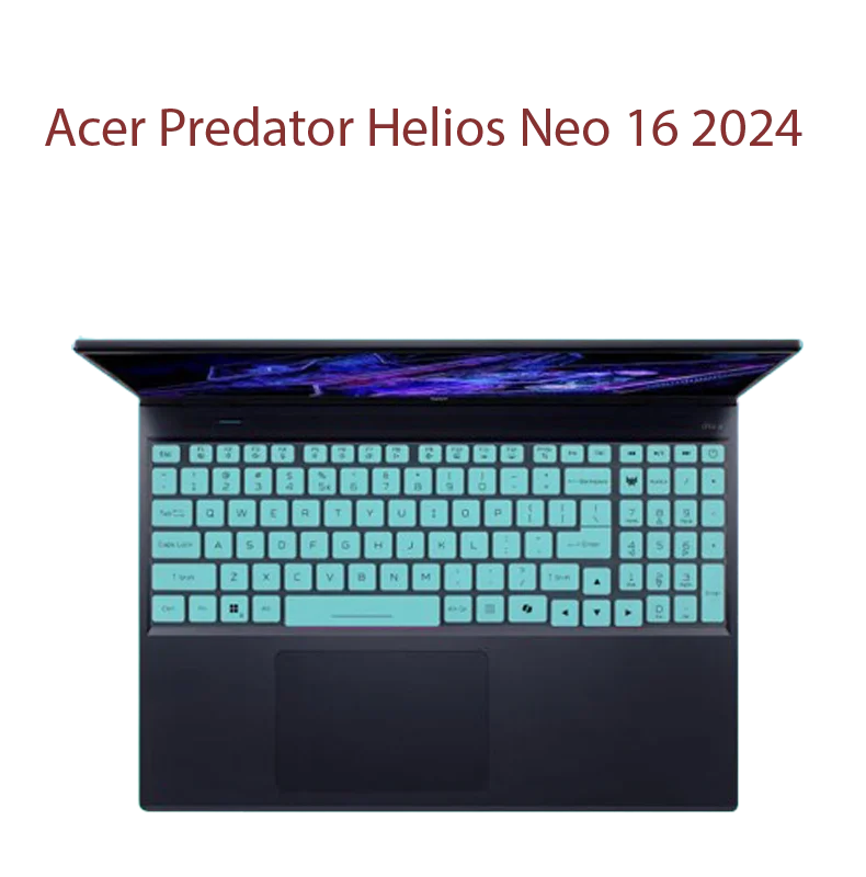 Silicone Laptop keyboard cover Skin Protector for Acer Predator Helios Neo 16-i7 14700HX PH16-72 / Neo16 PHN16-72 16 inch keyboard cover keyboard silicone cover