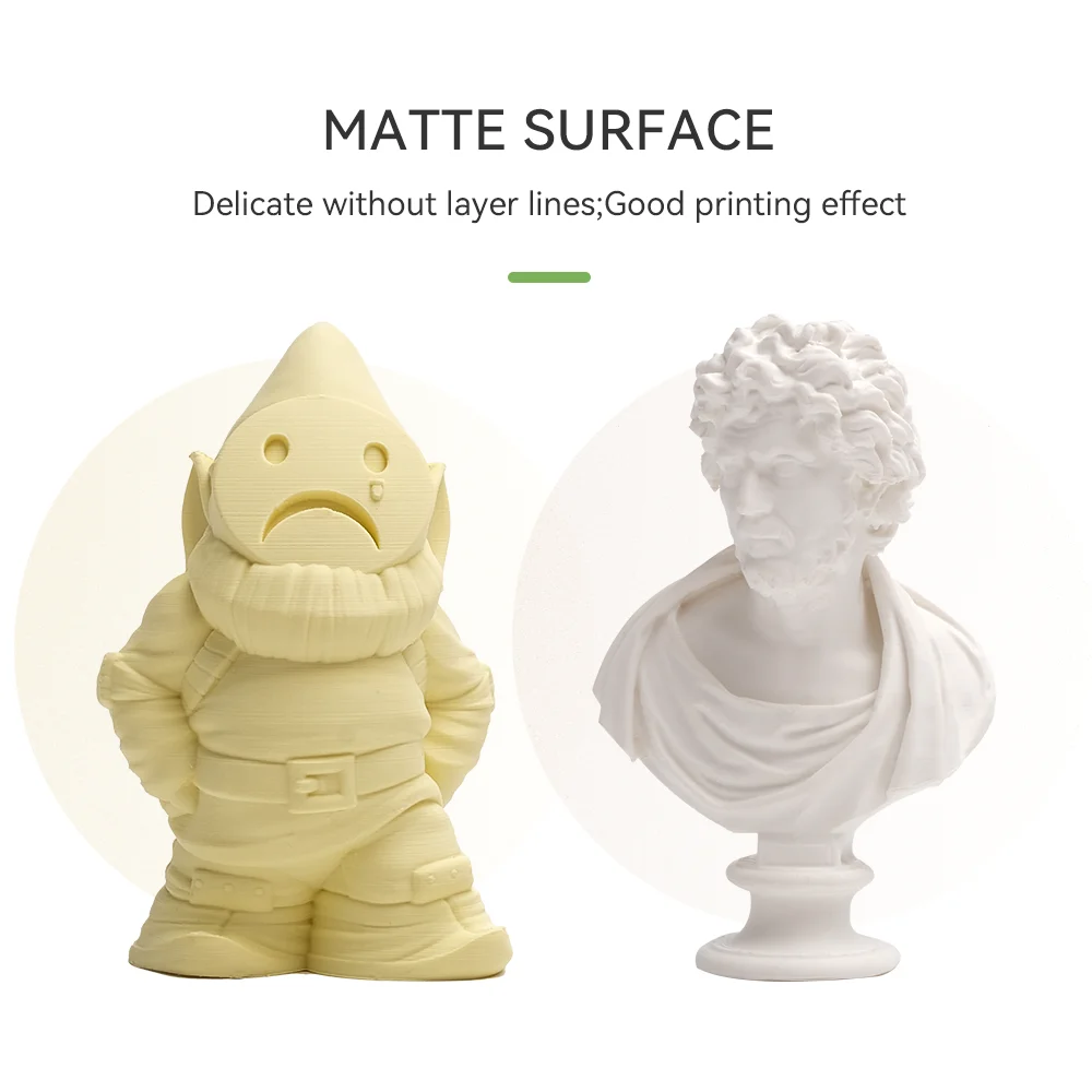 ESUN EPLA-무광택 3D 프린터 필라멘트 1.75mm 1KG ESUN PLA 필라멘트 3D 프린터용 무광택 3D 인쇄 재료