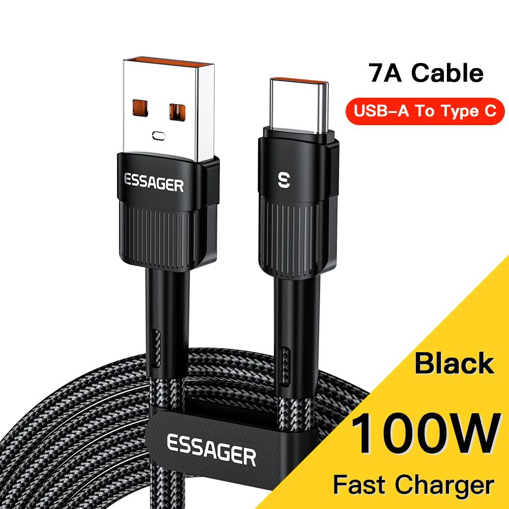 Essager 100W USB Type C To USB C Cable USB-C thumbnail 3