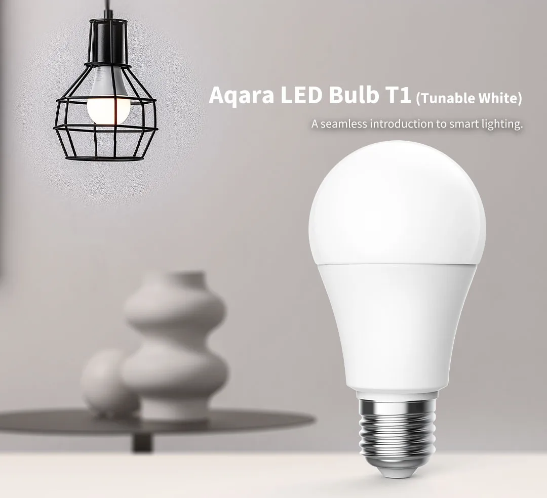 NEW Smart LED Bulb T1 Zigbee 3.0 E27 2700K-6500K 220-240V APP Remote Lamp Light