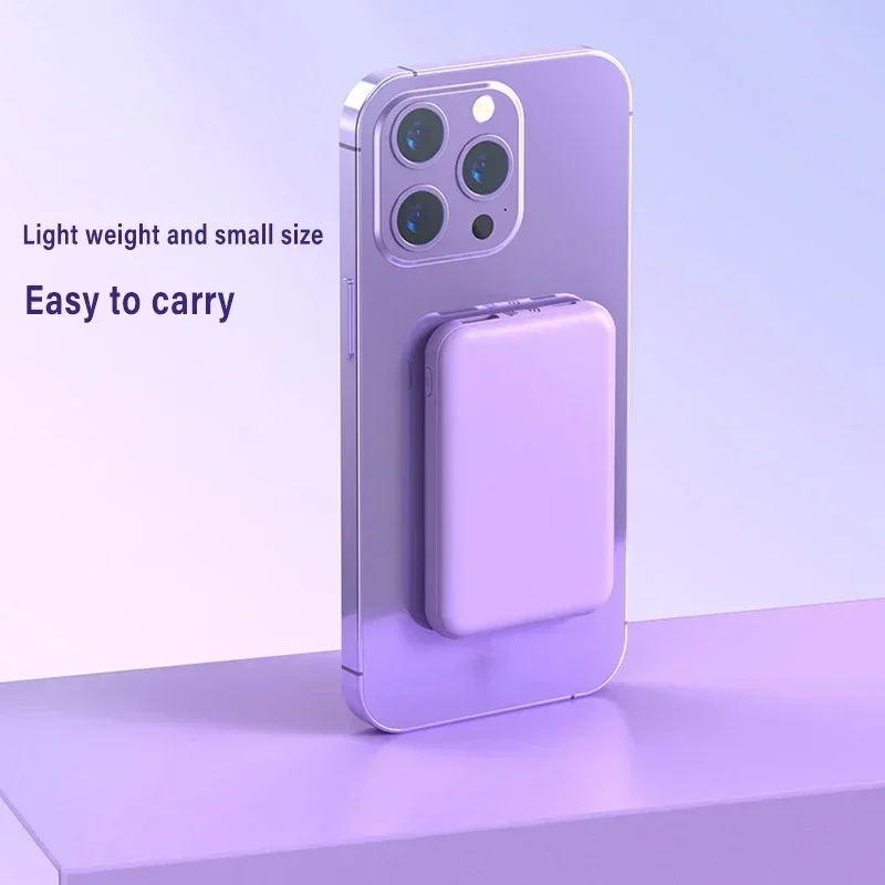 50000mAh Power Bank Magsafe Wireless Fast Charging Thin And Compact Portable Mobile Phone Accessories Free Shipping