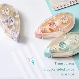 Double Sided Tape Roller Roller Tape Adhesive Roller Scrapbook Tape Glue  Runner Glue Tape Tape Dispenser Double Sided - AliExpress