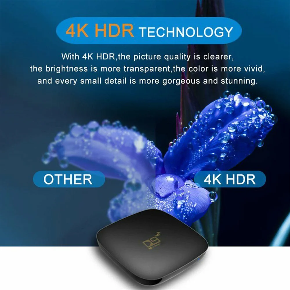 Set-top Box 2023 New 4k Hdr Technology Rom1126h.265 Hevc Technology 4.1 Provide Wired And Wireless Network Tv Box