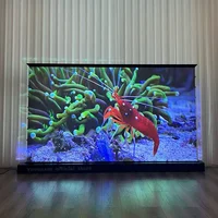 150 Inch Max Electric ALR CLR Rollable Floor Rising Long Throw Projector Screen Grey Crystal Ambient Light Rejecting HD 3D 8K - Image 3