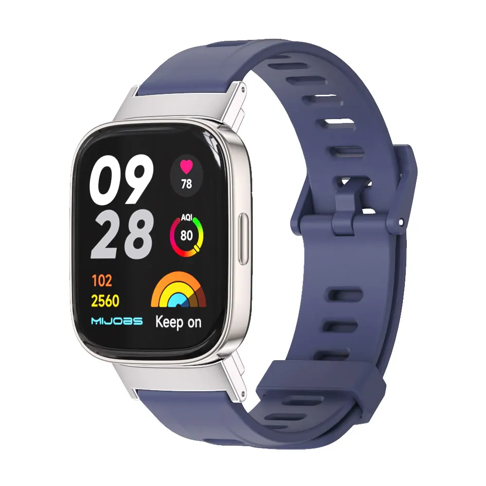 Silicone Wristband Strap for Smartwatch - Global Version, Durable Smart Bracelet Accessory