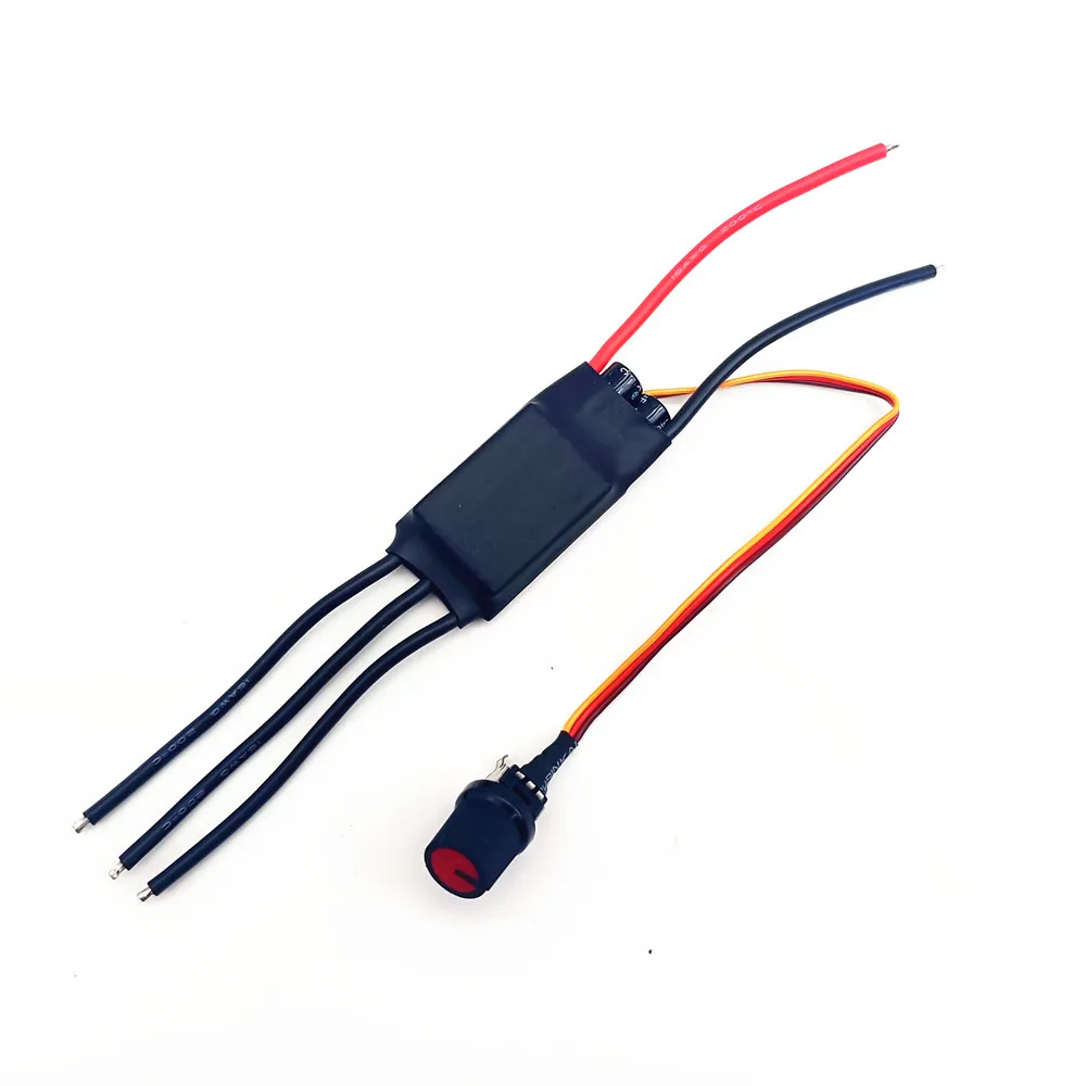 200W BLDC 브러시리스 모터 드라이버 3상 DC 7-24V 속도 컨트롤러 모듈 전위차계 DC 브러시리스 BLDC 컨트롤러 ESC