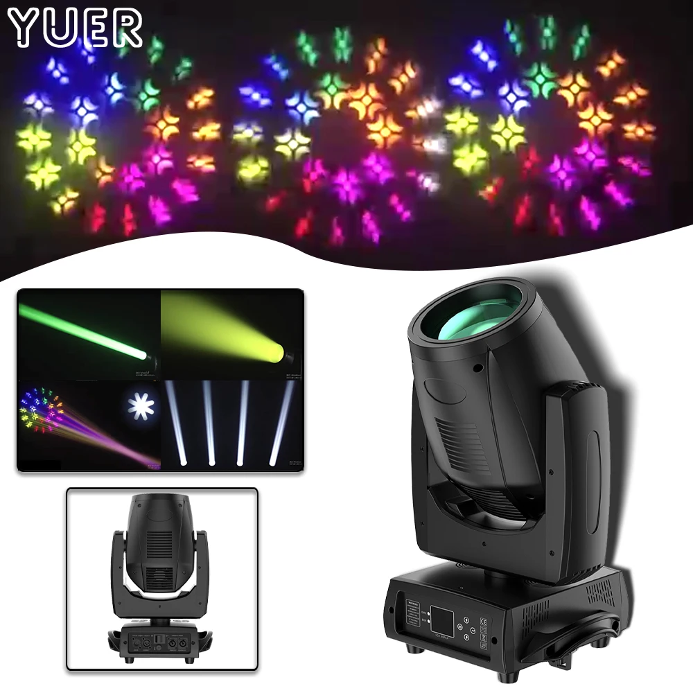 

Yuer NEW MINI Beam 7R 230W 0SRAM bulb Moving Head Lighting DMX 512 Lyre For DJ Bar Disco Concert Party Activities Fast Delivery