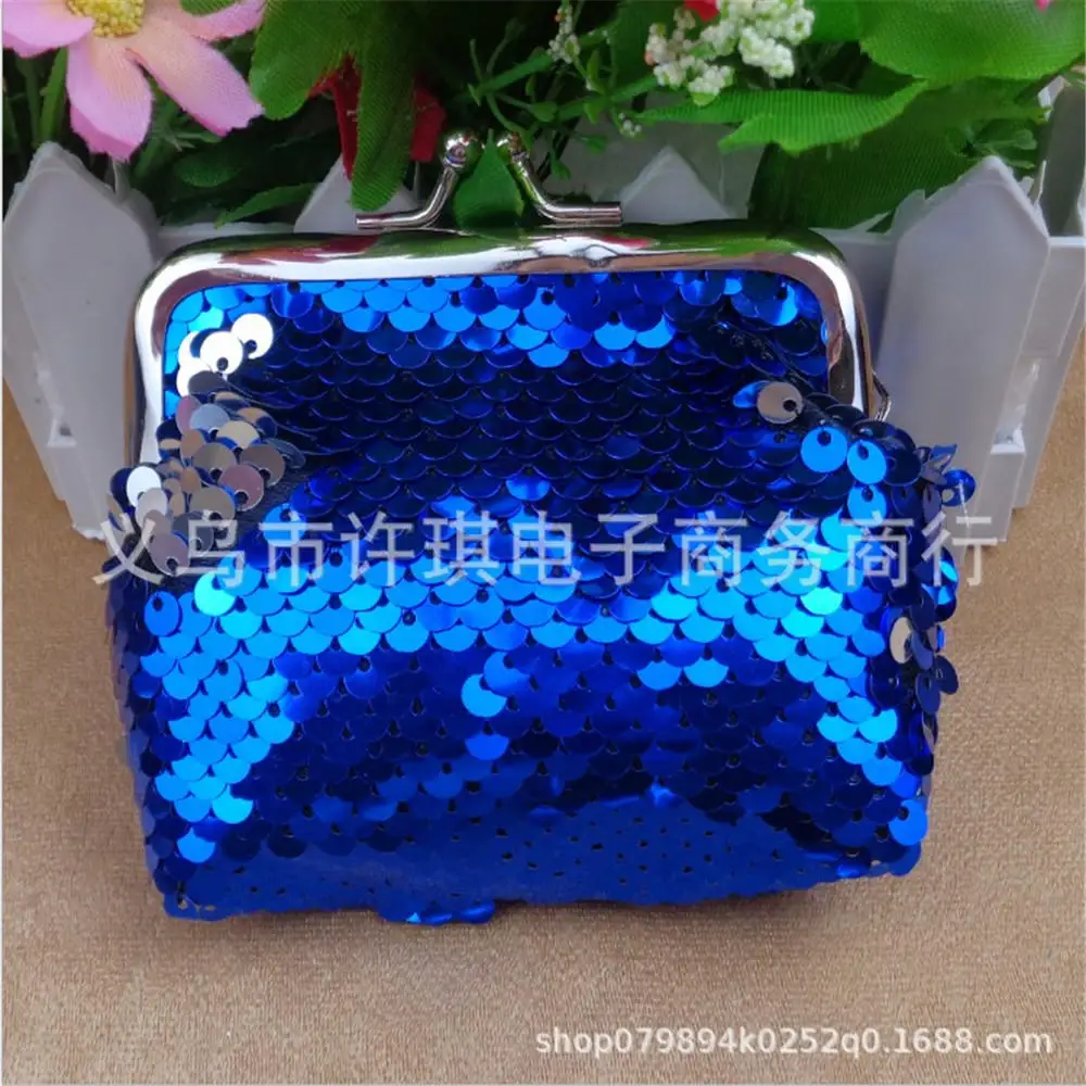 Women Fashion Shiny Sequin Coin Purse Portable Small Wallet Wholesale  Accept Customized - China Snap Closure Coin Purse and Coin Sorter Purse  price | Made-in-China.com