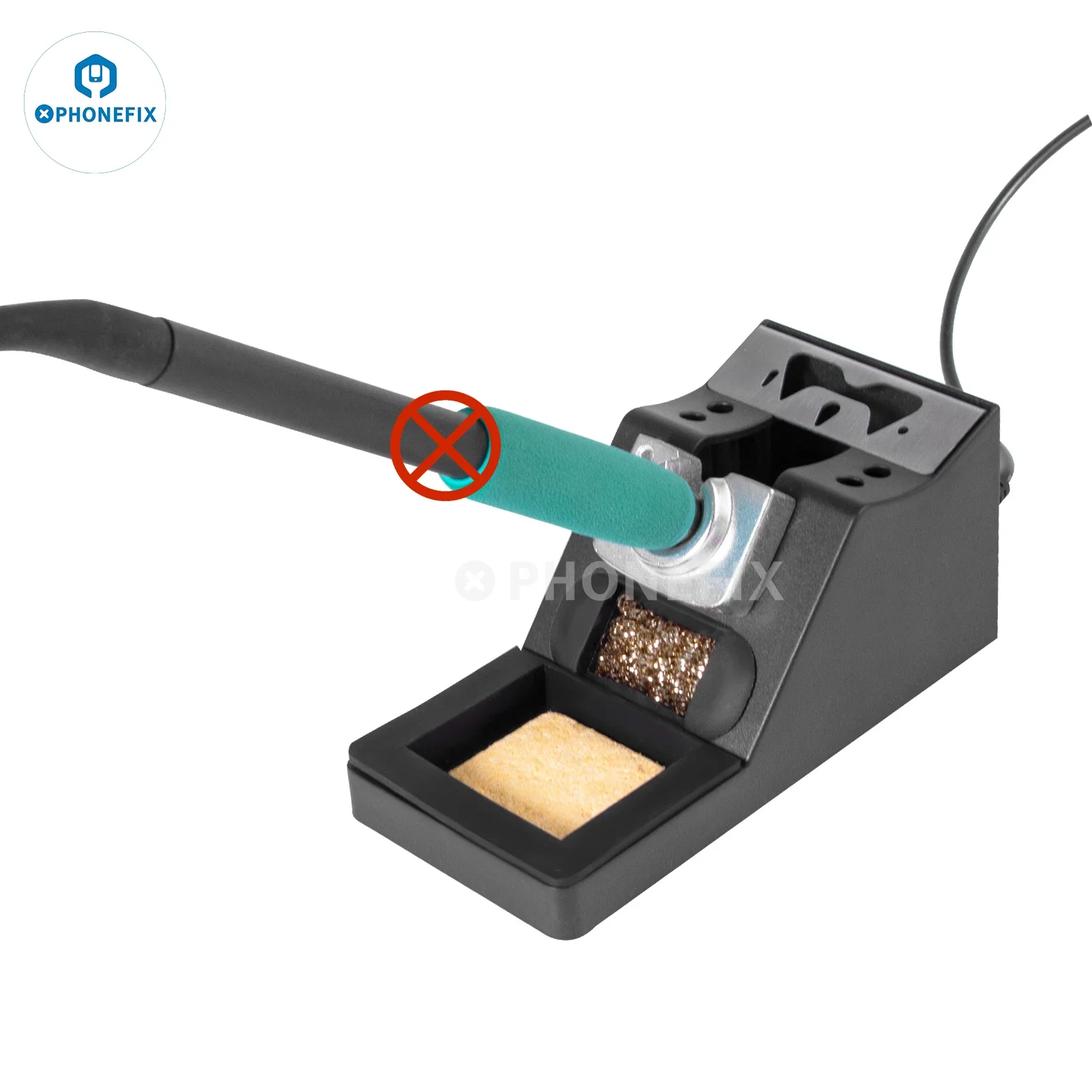 Soldering Iron Holder Metal Intelligent Welding Sleep Base for JBC Sugon Aifen Aixun Handle Holder Universal C210 C245 C115 soldering tools