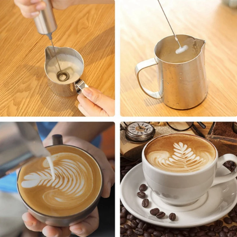 Можно ли взбивать кофе. Миксер-вспениватель coffee frother для капучино и латте 20 см арт. 35795-259х. вспениватель молока для капучино электрический. стакан для взбивания молока для капучино. взбивать молоко для капучино.