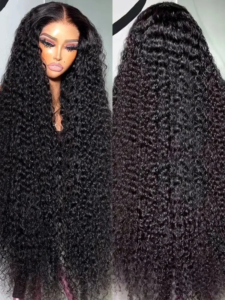 

Парик бразильский из 360 вьющихся человеческих волос, 13 х4, 3 х6 дюймов