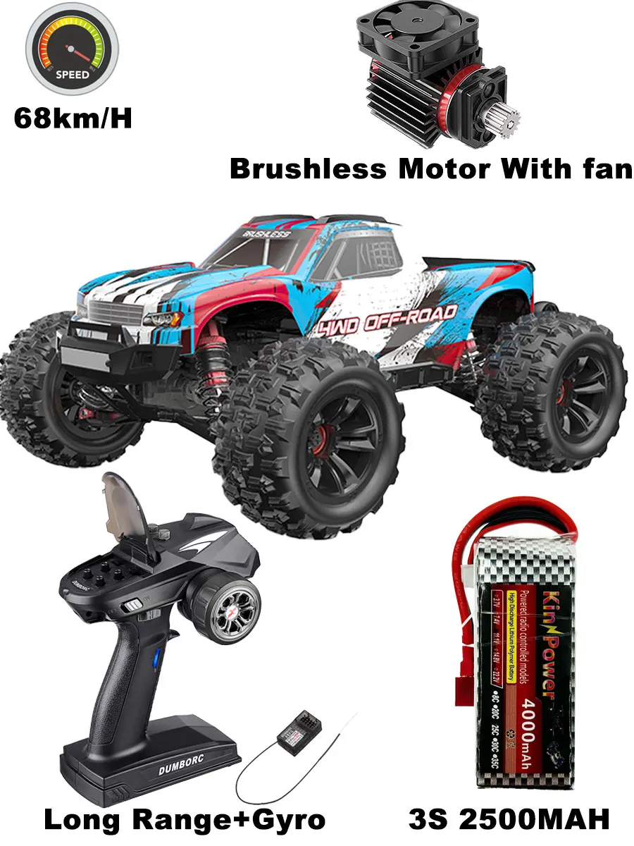 Aeromodello Rc MJX MJX Hyper Go 16208 16209 1/16 Brushless High