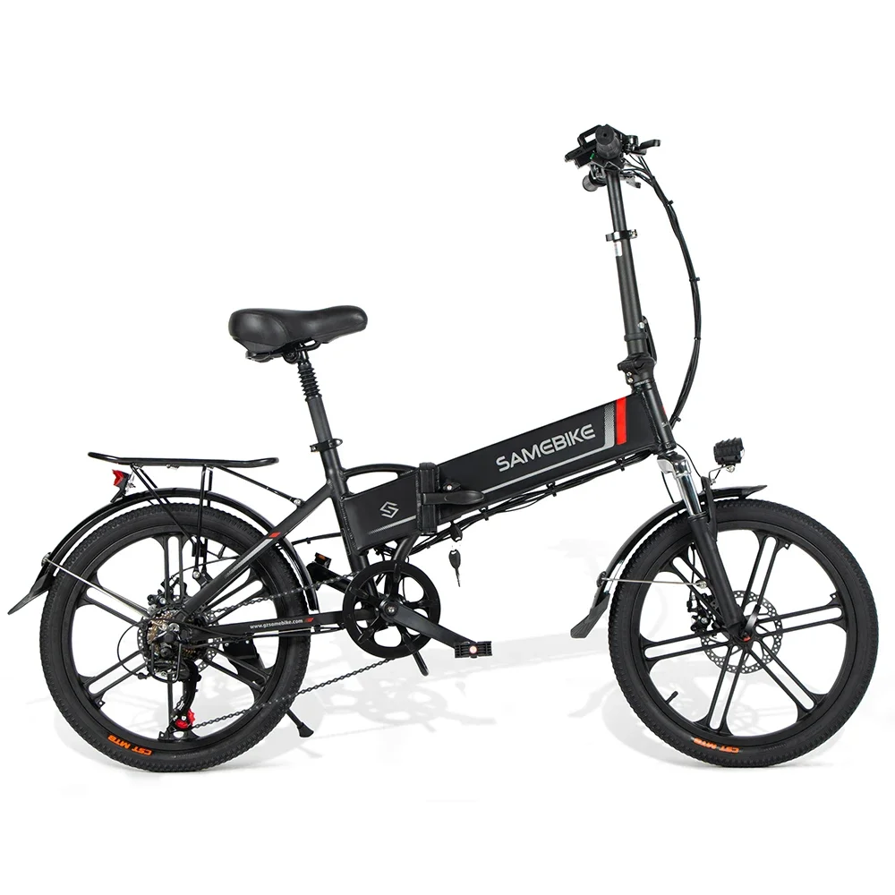 

Samebike 20LVXD30-II взрослый мини складной 10,4 Ач съемный литиевый аккумулятор 350 Вт мотор для электровелосипеда портативный мопед