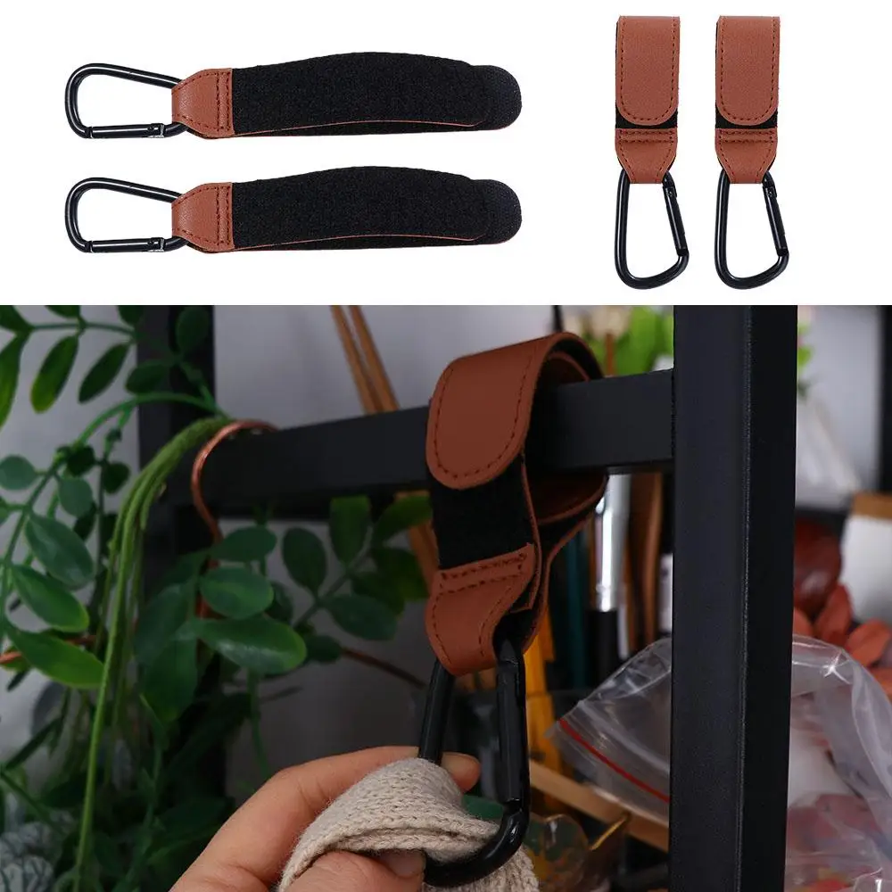 Hanging Bags Aluminum Alloy Carabiner Stroller Accessories Baby Bag Stroller Hook Stroller Hooks Clips Cart Organizer Pram Hook
