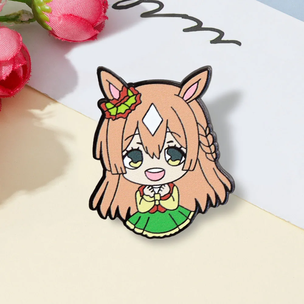 O Que É Uma UMA MUSUME DRAWING? Minha Experiência com o Alfinete de Esmalte  do Jogo Umamusume: Pretty Derby, image size:1000x1000