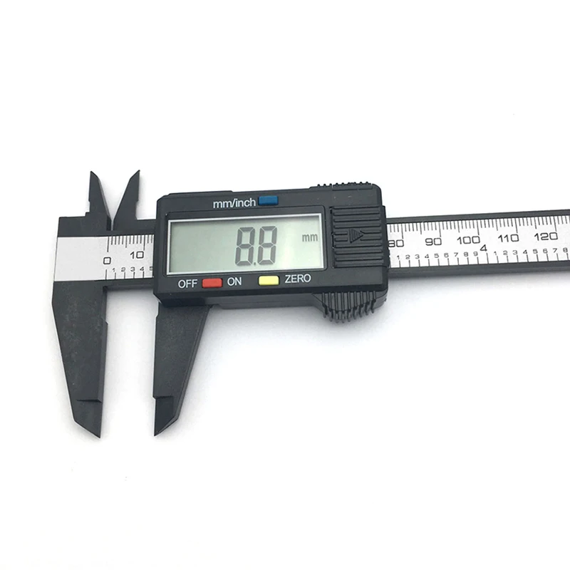 

10pcs/lot Big Screen Digital 6 Inch Plastic Electronic Vernier Caliper 0-150mm Micrometer Ruler Digit Calip Measuring Tool 150mm