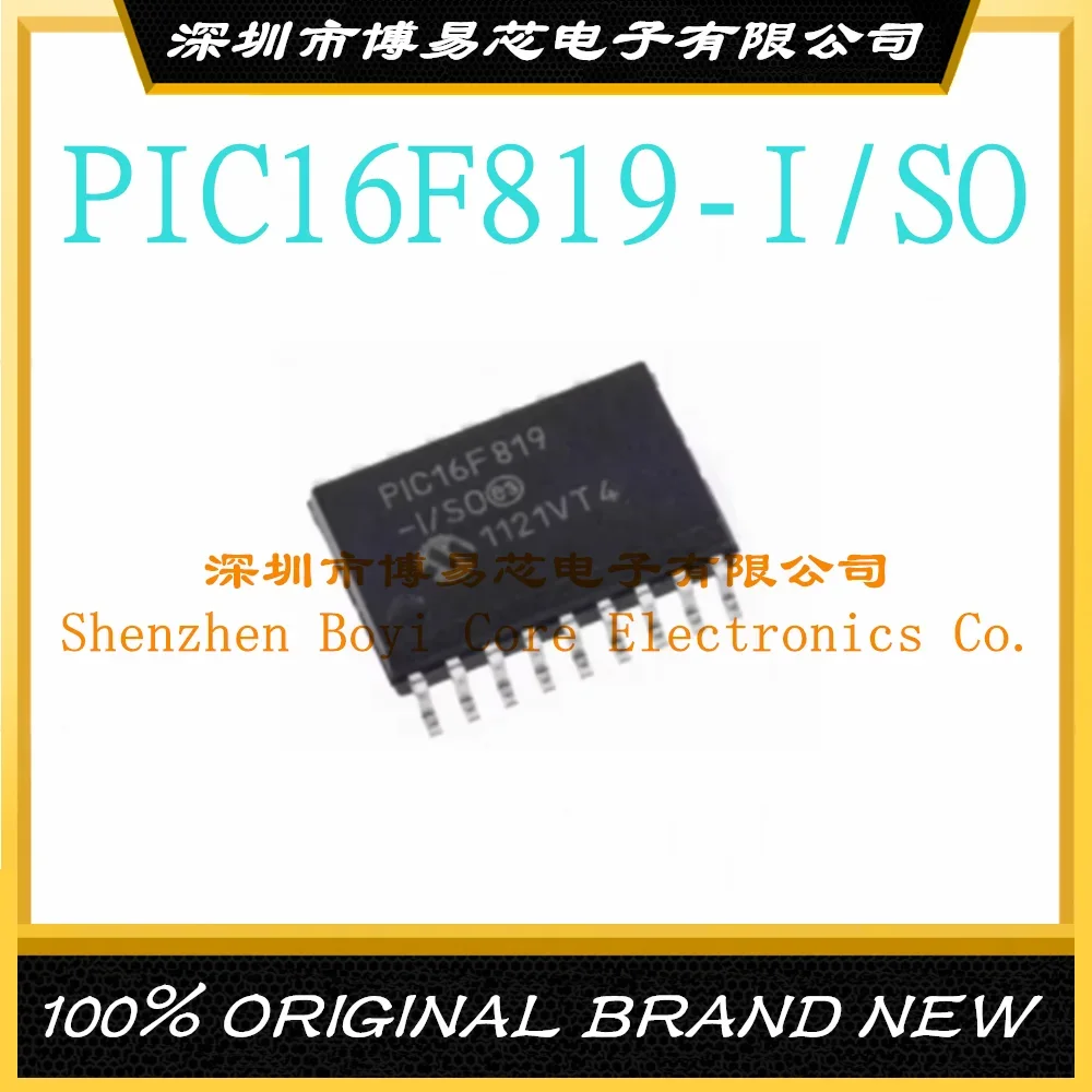 PIC16F819-I/SO Package SOIC-18 New Original Genuine Microcontroller IC Chip (MCU/MPU/SOC)