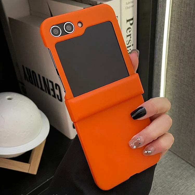 Luxury Matte Candy Color Contrast Gradient Hard Hinge Protection Shockproof Case