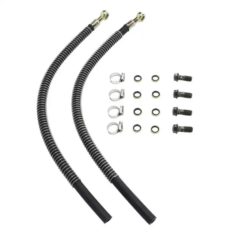 Radiator Coolant Hose Kit Flexible 450mm Motorcycle Radiator Oil