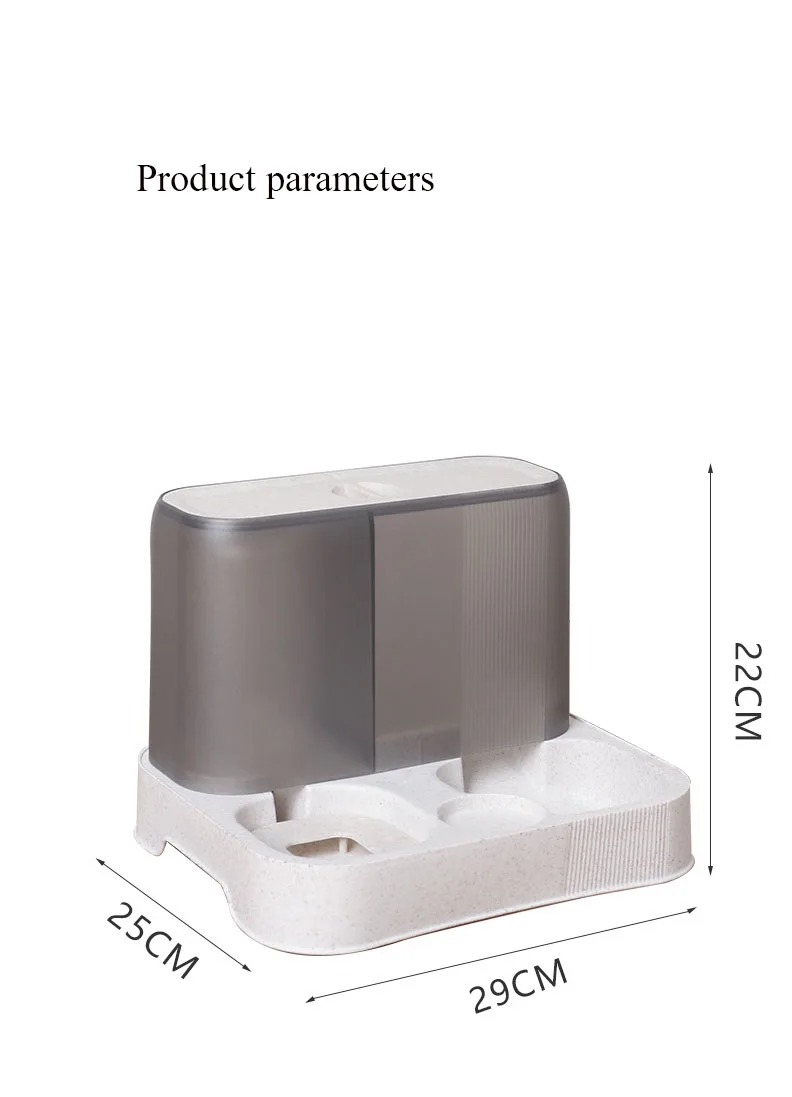 Title 9, Cat automatic feeder Water dispenser large capa...