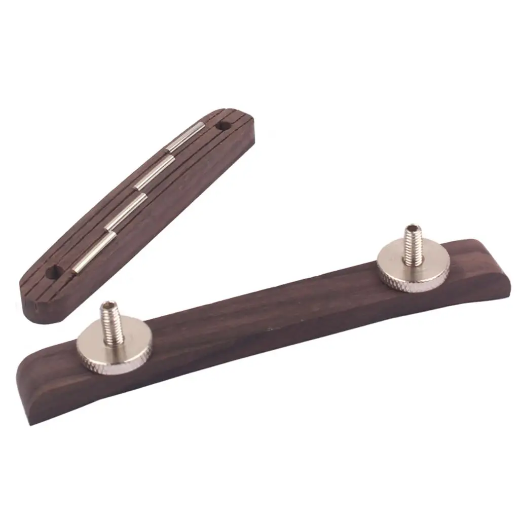 103mm Adjustable Mandolin Bridge for Guitar Bass Mandolin Parts Rosewood