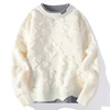Top Grade Brand Luxury Wool Sweater Men New Fall Winter Fashion Star Printed Pullover Sweaters Thick Warm Mens Christmas Jumper 4
