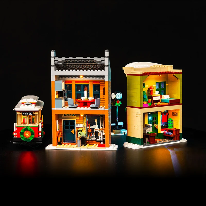 Lazishi LED Lamp 10308 Set is suitable for Holiday Main Street building blocks (only including lighting accessories)