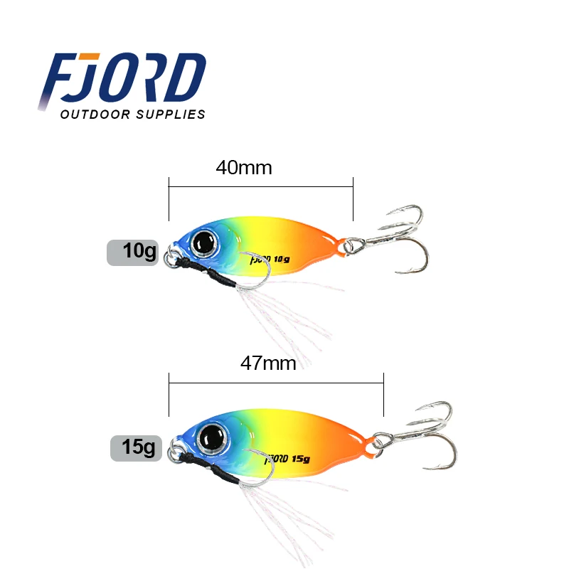 FJORD 10g 15g Fishing Metal Jig Spinning Sea Underwater Freshwater Novelty  Lure 2022 Micor Jig Long Shot Fishing Itmes Fake Bait - AliExpress