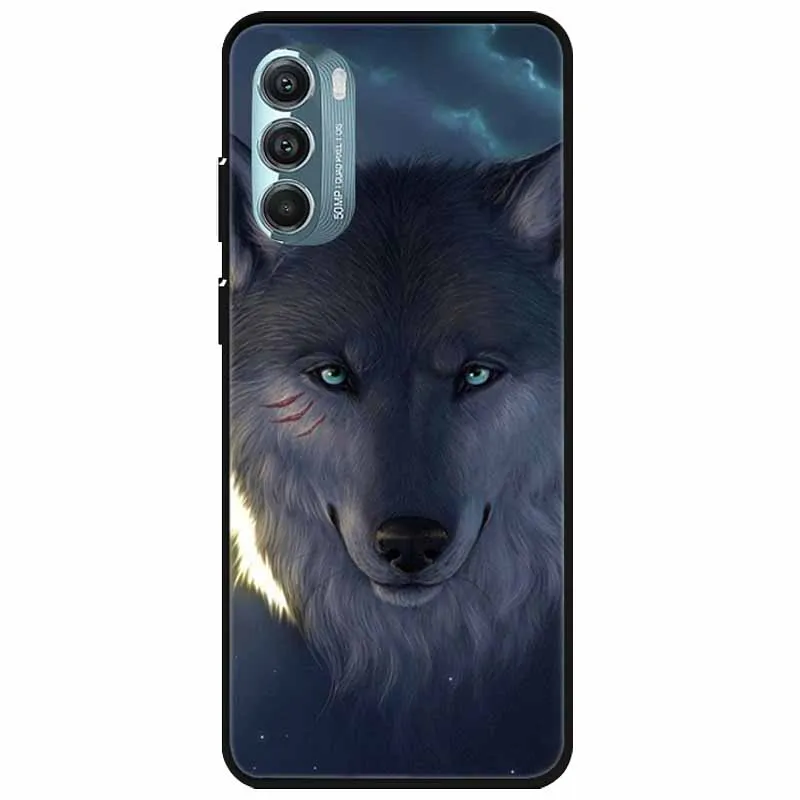 Silicone Luxury Cartoon TPU Bumper Phone Case with Dog Design