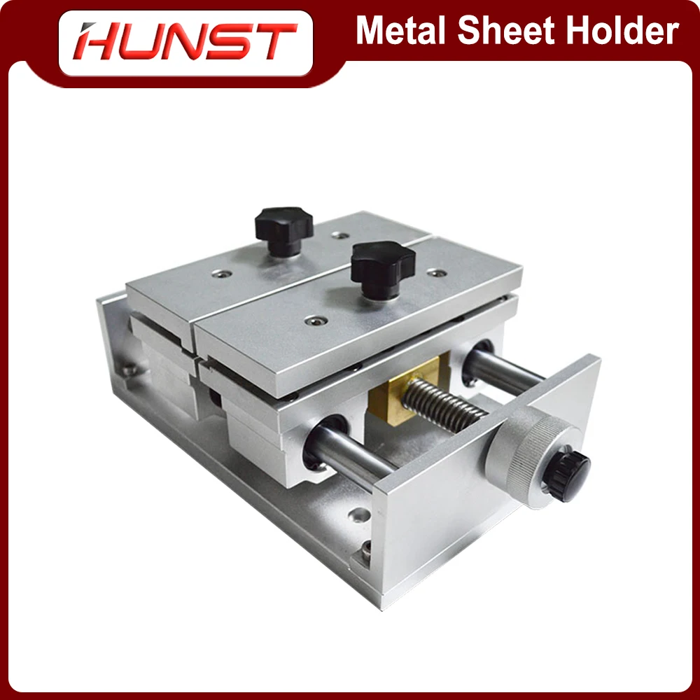 

HUNST Fixture Worktable for Laser Marking Cutting Engraving Machine Gold Silver Metal Ceramics Clamp Table Thin Foil Holde