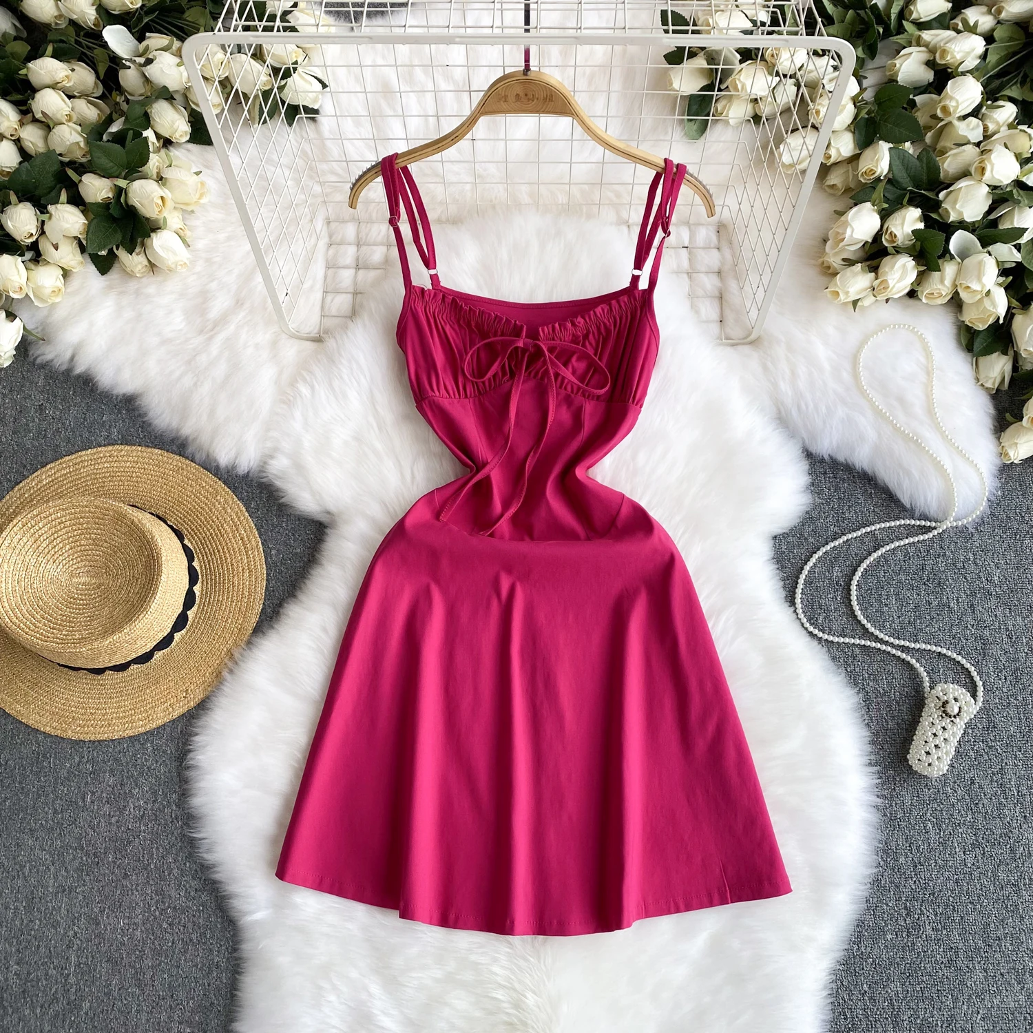 

Женское пикантное мини-платье, однотонные облегающие летние платья-трапеции без рукавов, Женский Повседневный наряд, топы, женское платье длиной выше колена