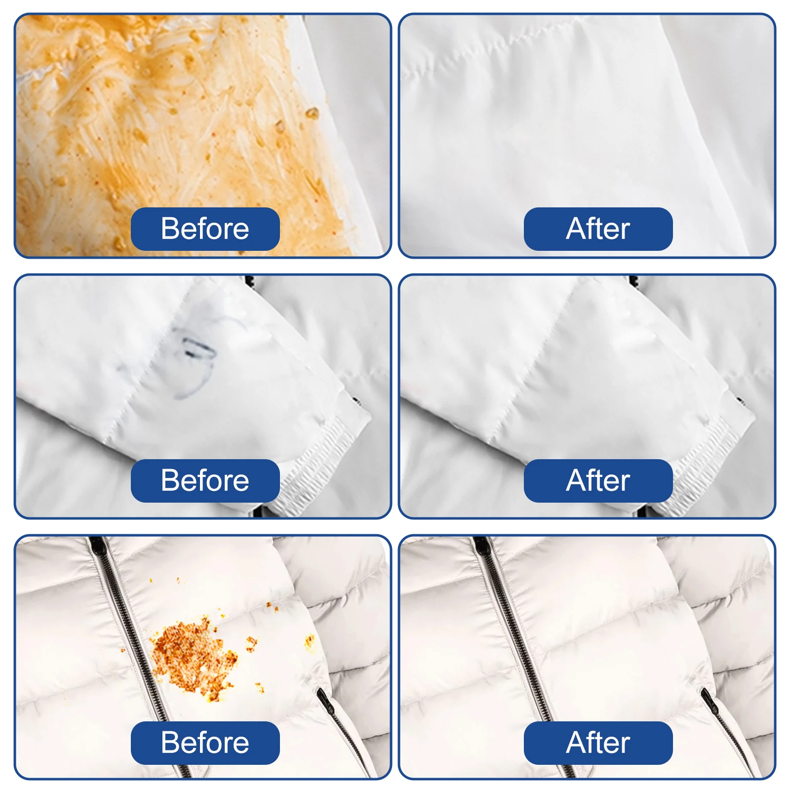 JAYSUING Fabric dry cleaning agent powerful decontamination convenient and fast for clothes, small white shoes, no need to wash