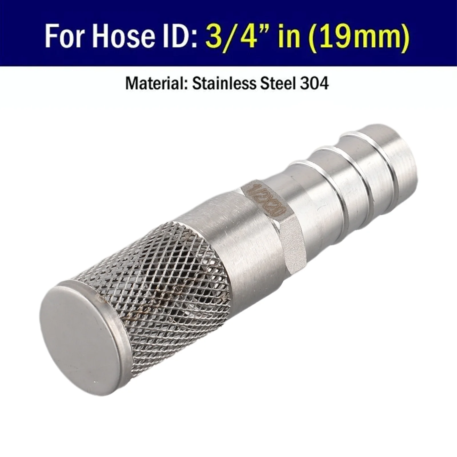3/4 Inch Hose Filter Filter Strainer Mesh Efficient Filtration Traps Small Particles Versatile Application For Pump Fuel Gas