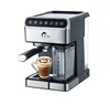 4 in 1 Knob Control Espresso Machine Stainless Steel Coffee Maker with Grinder Machine 3L Water Tank 6