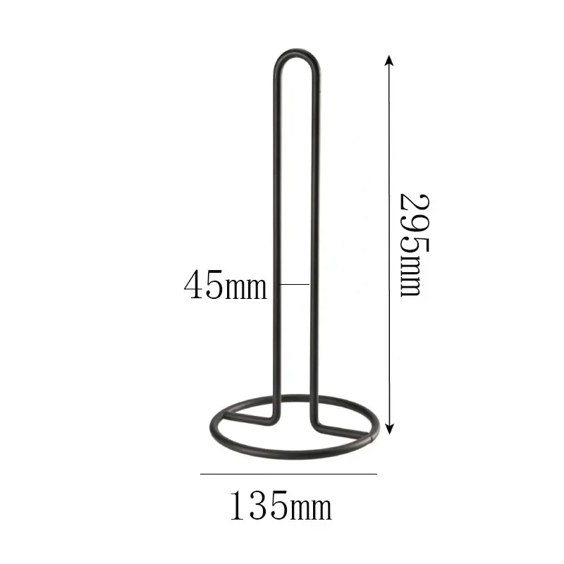 Stainless Steel Kitchen Roll Paper Towel Holder Bathroom Tissue Stand Silver Napkins Rack Home Kitchen Storage Accessories paper towel holder paper towel rack tissue holder