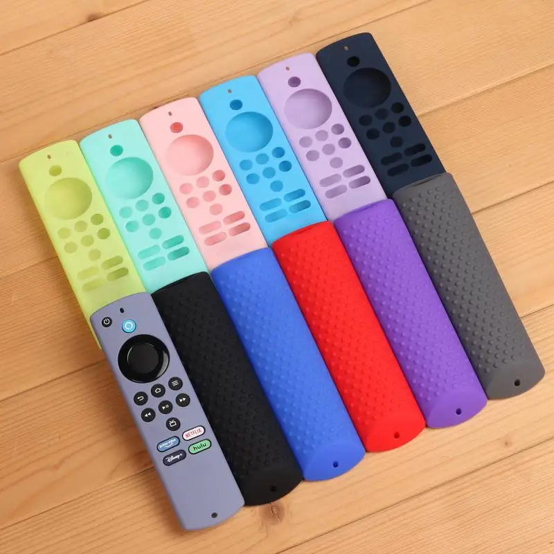 Silicone Remote Cover Remote Control Silicone Protective Case For Fire TV Stick Lite Shockproof Remote Control Replacement Cover