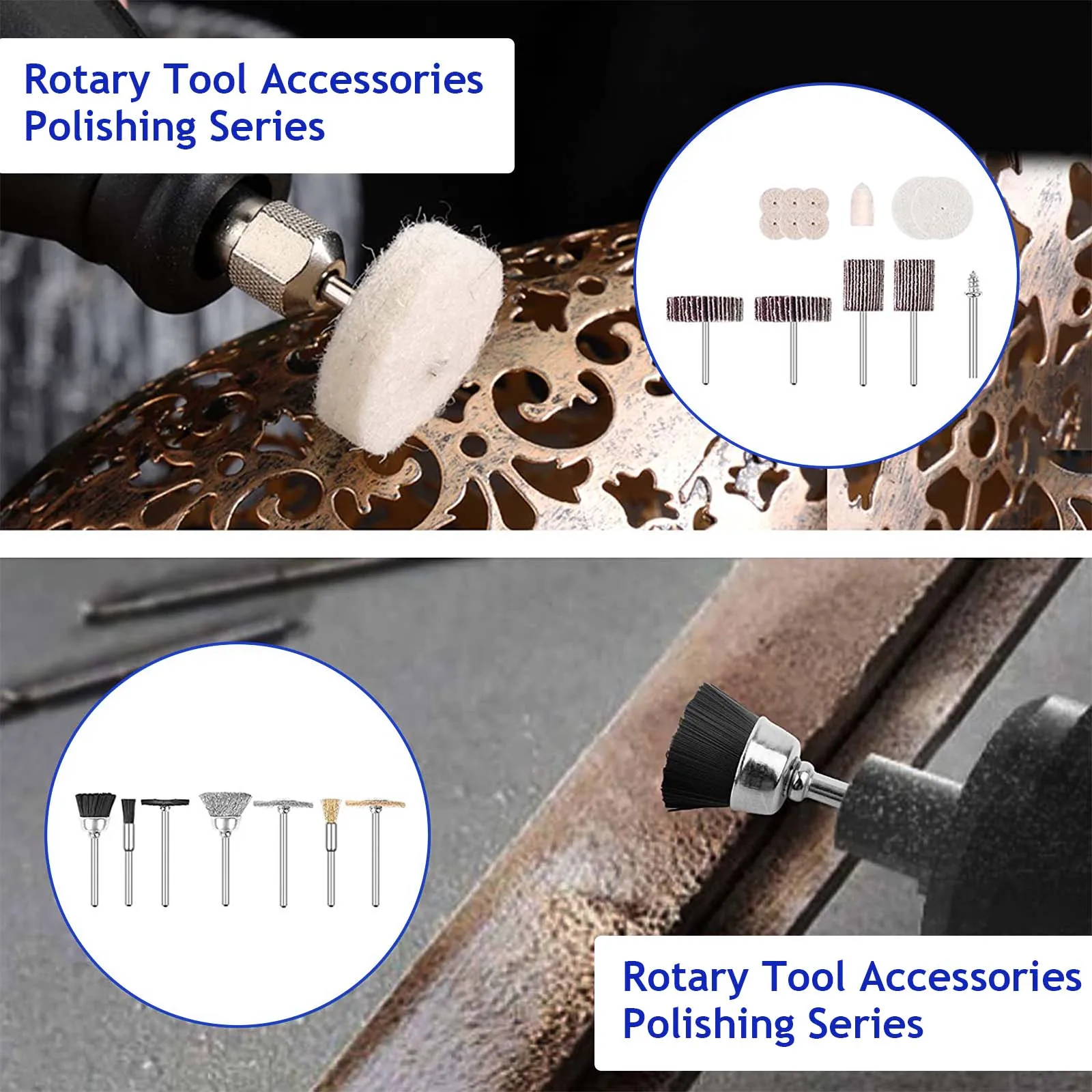 276 Pcs Rotary Tool Accessories Kit, 1/8 Shank All Purpose Power Tool  Accessory Set For Easy Drilling Sawing Sanding Grinding P - AliExpress