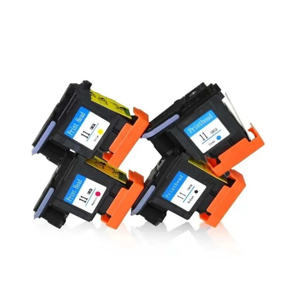 HP 11 1000 1100 1200 2200 프린트 헤드, C4810A, C4811A, C4812A, C4813A, 2280, 2300, 2600, 2800, CP1700, 100, 500, 9100, 91