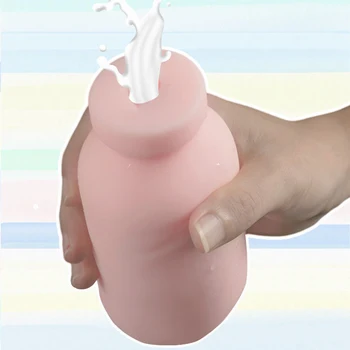 Sex Toys for Men Masturbator Male Pussy Vaginal Pornografia Milk Bottle Style Portable Hidden Adult Toys Pocket Pussy Sexy Toys 5