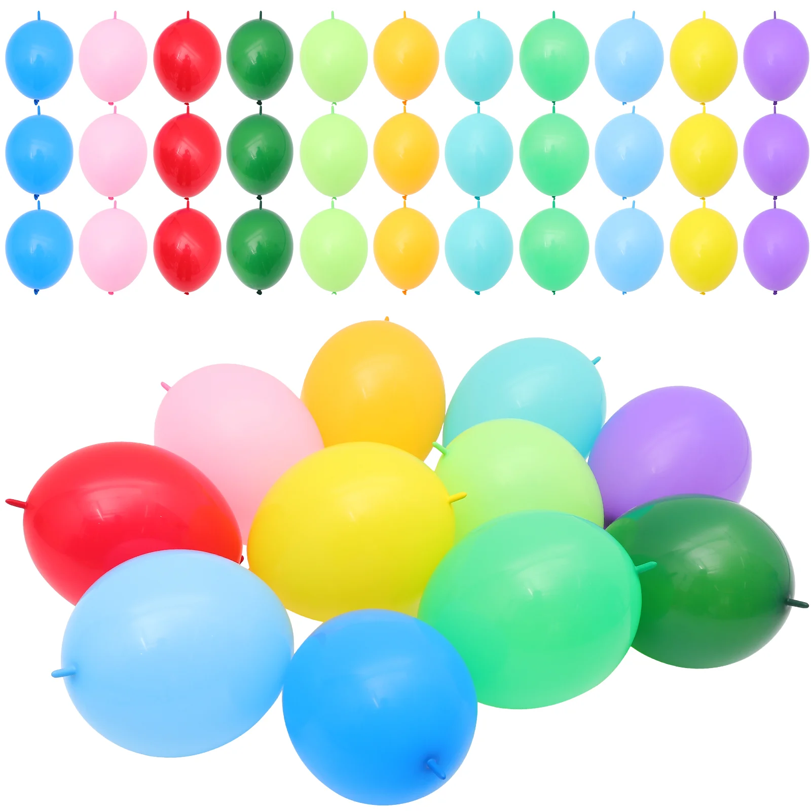

Colorful Link Balloons for Wedding, Birthday, Halloween, Christmas and Party Decoration