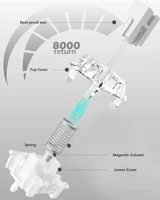 Raven68 Esports Magnetic Axis Keyboard Wired Single Mode PBT Transparent Keycap 8K Return Adjustable Key68 Key Game Mechanical - Image 4