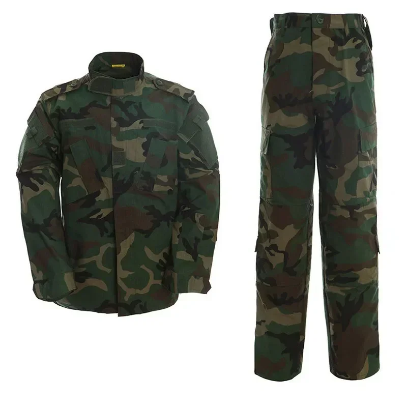Tactical Uniform Outdoor Camouflage Airsoft Jacket Clothes Combat BDU Camo Hunting Suit Training Jacket Pants tactical suit combat uniform