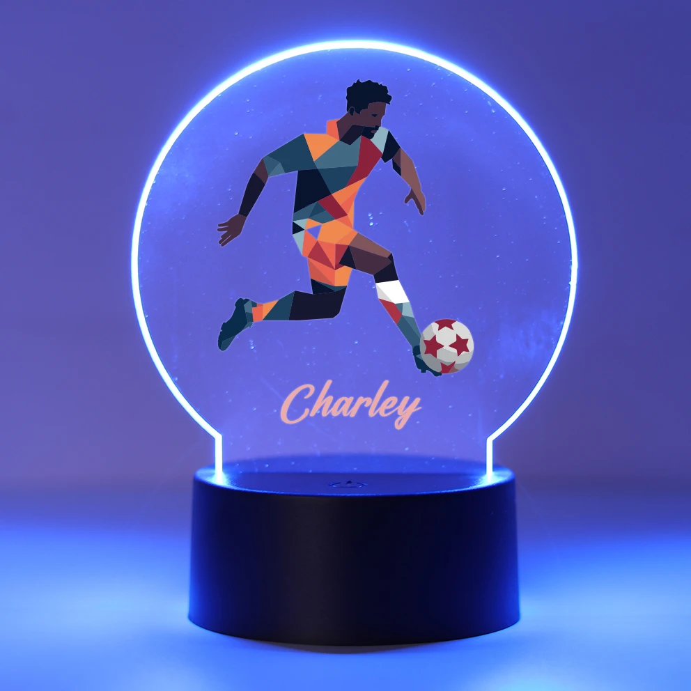 Personalized Custom Football Fashion  Bedroom Night Lights Home Decor Christmas Gift Children'S Lamp 3