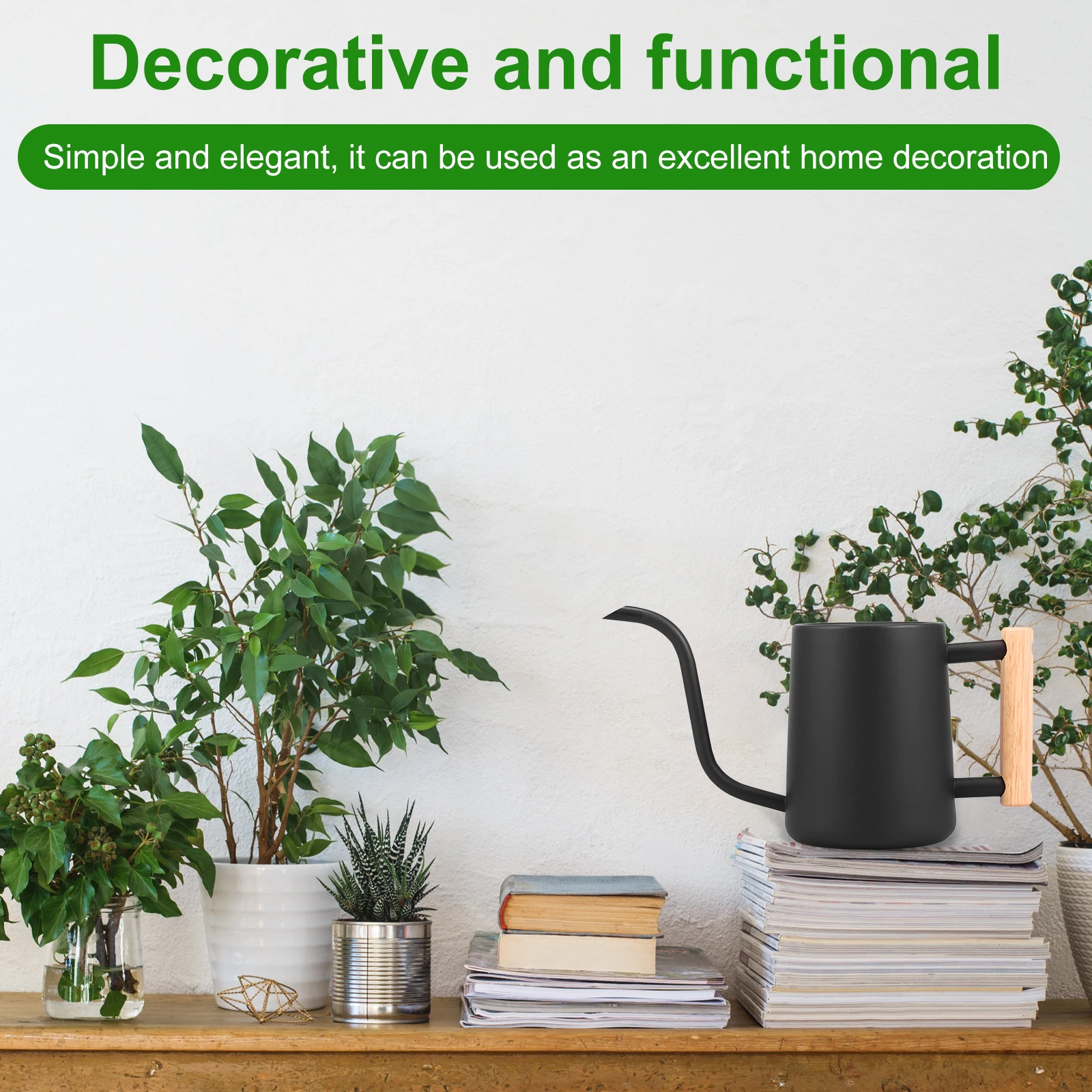 Arrosoir Pour Plantes D'Intérieur Bouilloire En Acier Inoxydable Bonsaï