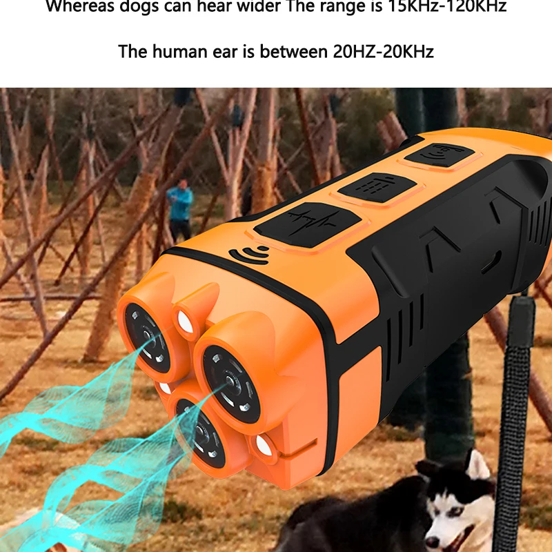Ultrasonic Dog Repeller Anti Bark Deterrent