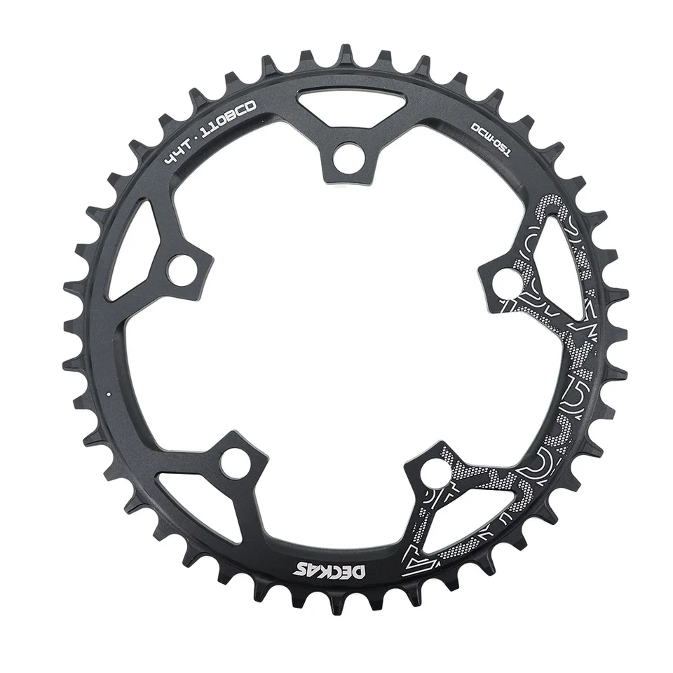 DECKAS ロードバイク 110BCD 5 ボルトナローワイドチェーンリング 36T